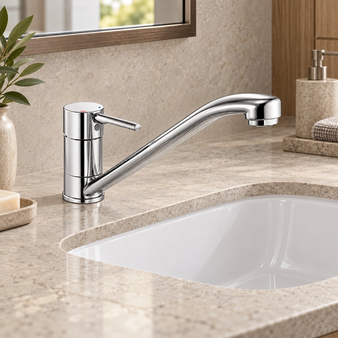 FLP-CHR-5173BPM, single lever sink mixer